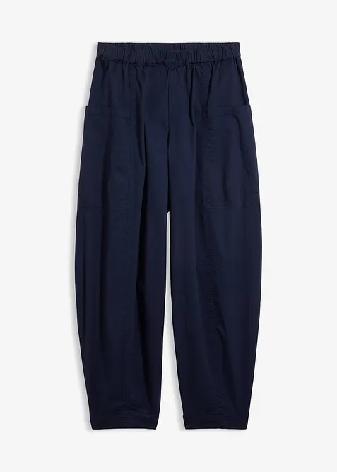 Twillbyxa av elastisk bomullsmix, bonprix