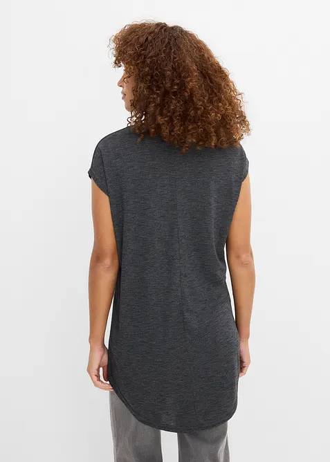 L&aring;ng T-shirt av mjuk viskosmix, bonprix