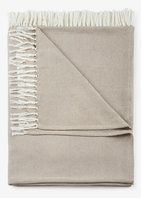 &Ouml;verkast med fransar, bonprix