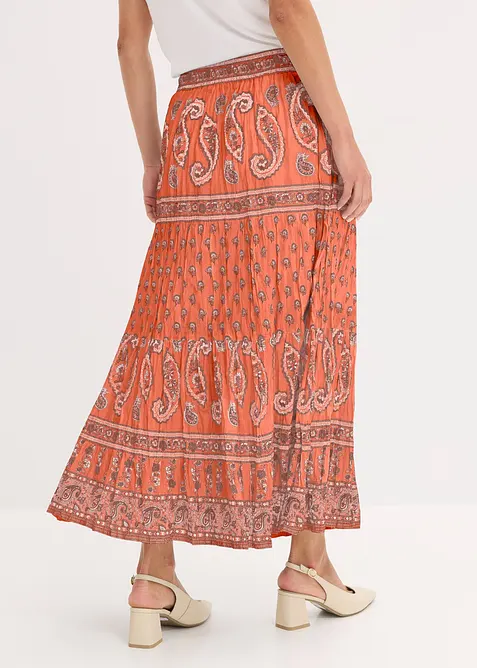 L&aring;ng kjol i bomull, bonprix