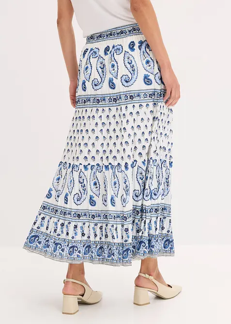 L&aring;ng kjol i bomull, bonprix