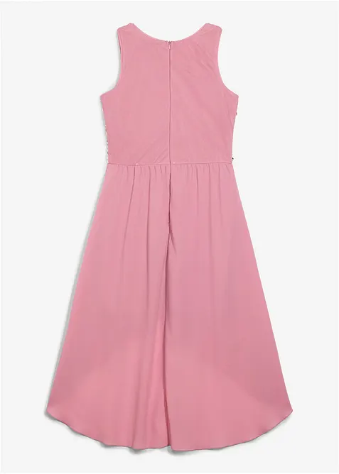 Kl&auml;nning med l&auml;ngre bakstycke, bonprix