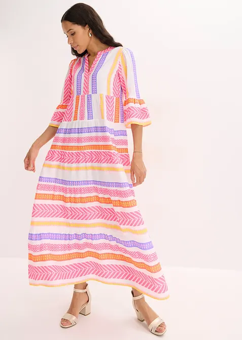 Maxikl&auml;nning i f&ouml;ljsam viskos, bonprix