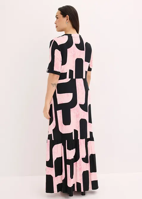 Maxikl&auml;nning i mjuk viskosmix, bonprix