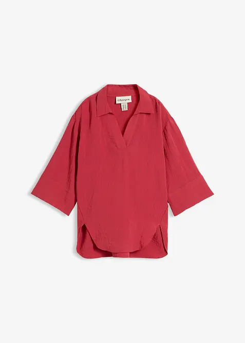 Skjortkl&auml;nning i poplin, bonprix