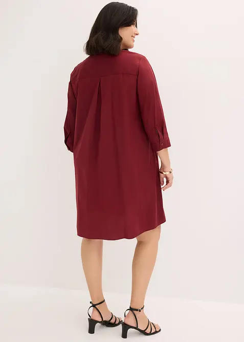 Skjortkl&auml;nning i poplin, bonprix