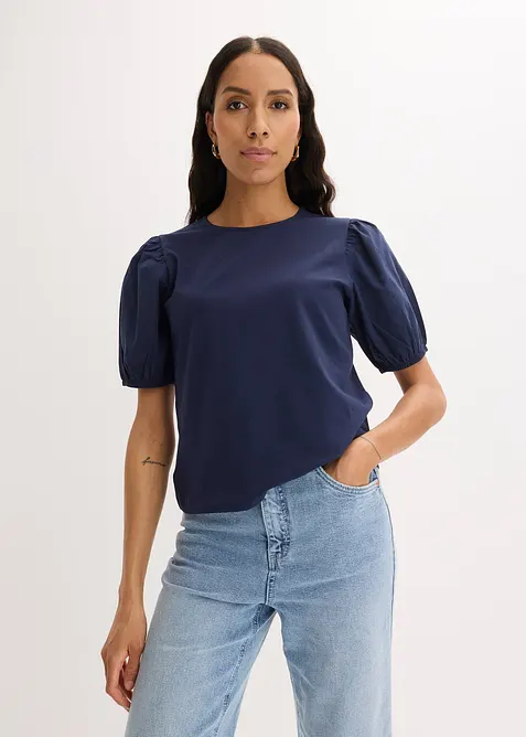 Topp med ballong&auml;rmar, bonprix