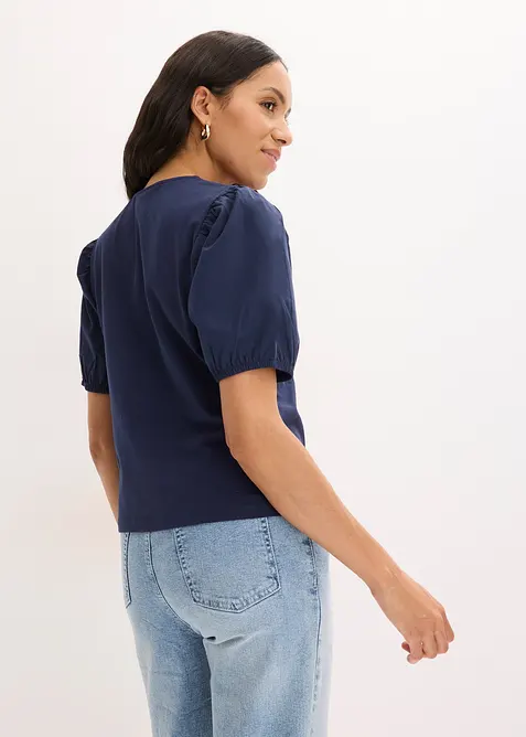 Topp med ballong&auml;rmar, bonprix