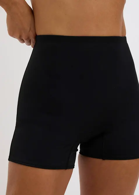 Byxa med medelh&ouml;g formande effekt (2-pack), bonprix
