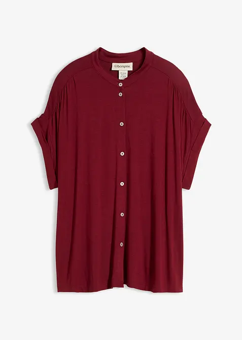 Blustopp i mjuk viskosmix, bonprix