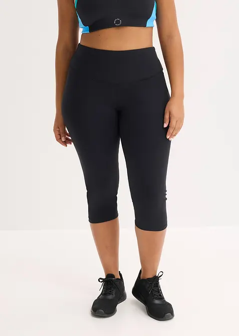 Sportleggings i caprimodell av stabilt material, bonprix