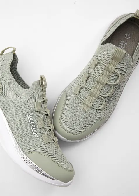 Sk&ouml;na sneakers fr&aring;n Kangaroo med Memory Foam, utan sn&ouml;rning, Kangaroos