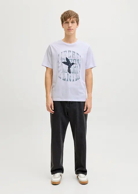 T-shirt fr&aring;n JJ REBEL, av bomull, JJ REBEL