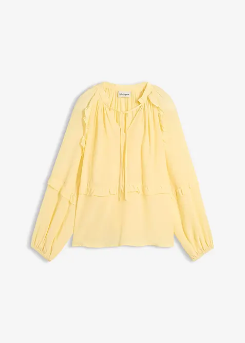 Tunika med sidenandel, bonprix