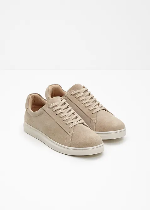 Sneakers i mockaskinn, bonprix