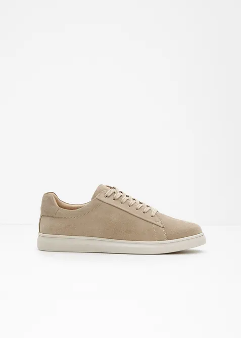 Sneakers i mockaskinn, bonprix