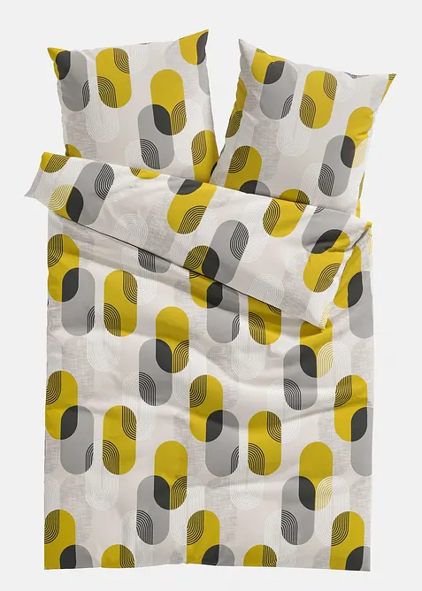 P&aring;slakanset med grafiskt m&ouml;nster, bonprix