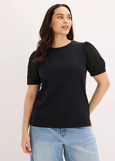 Topp av bomullsmix, bonprix