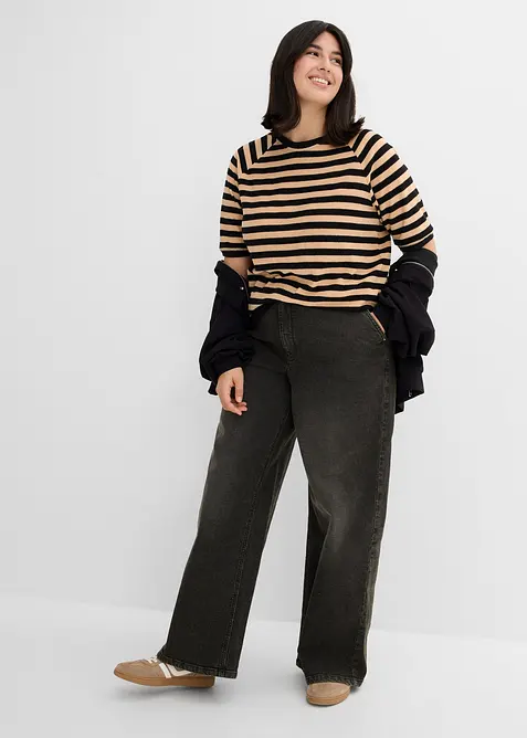 Topp i mjuk frott&eacute;, bonprix