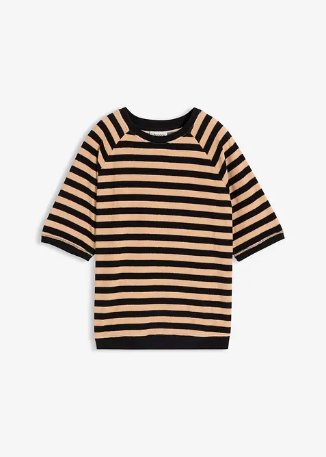 Topp i mjuk frott&eacute;, bonprix