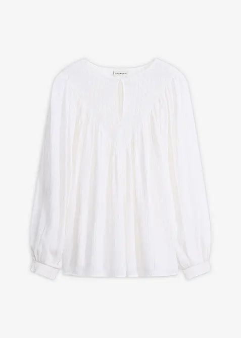 Tunika med broderi, bonprix