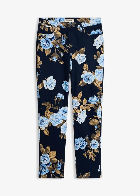 7/8-byxa i bomullsstretch, bonprix