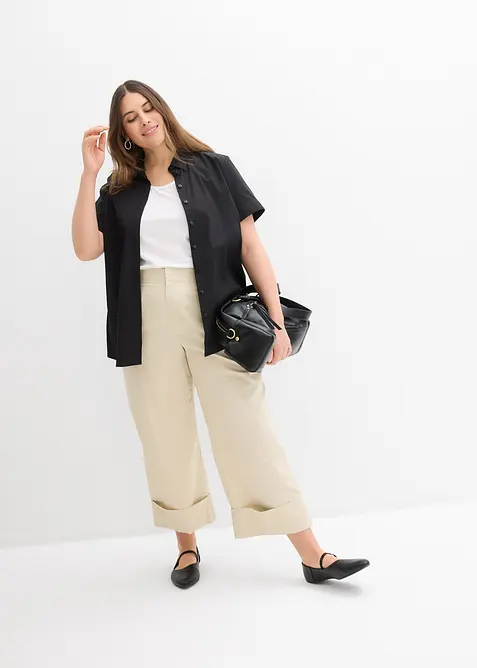 Chinos av ekologisk bomull, bonprix