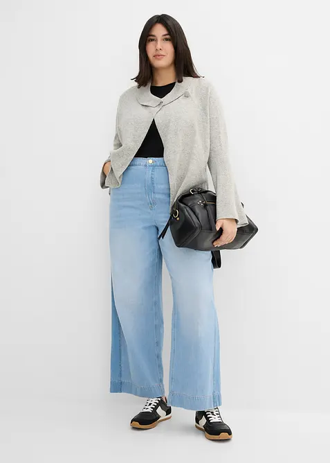 Stickad kofta, bonprix