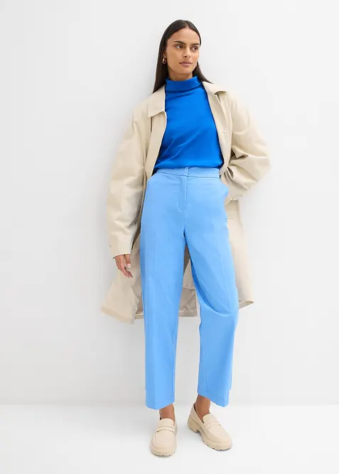 Chinos av bomullstwill, bonprix
