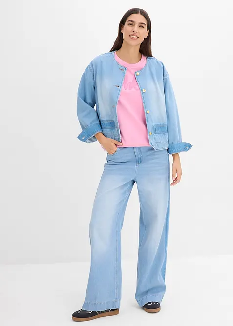 Sweatshirt i bomullsmix, bonprix