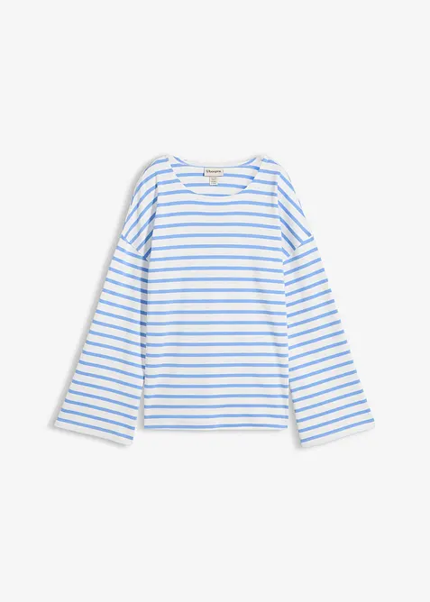 L&aring;ng&auml;rmad topp i ekologisk bomull, bonprix