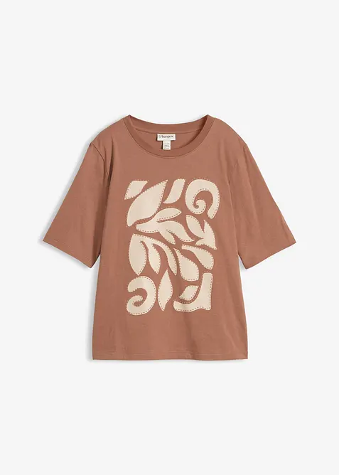 T-shirt av ren ekologisk bomull, bonprix