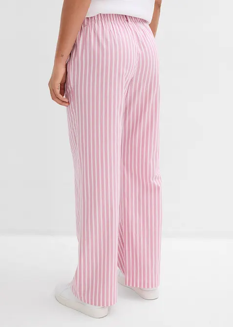 Palazzobyxa av bomullspoplin, bonprix