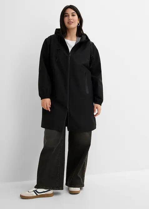 L&auml;tt regnkappa med f&ouml;rvaringsp&aring;se, bonprix