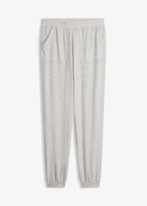 Mysbyxa av ribbat viskosmaterial, bonprix