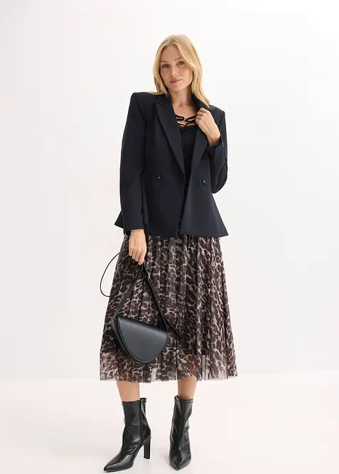 Kavaj med sk&ouml;rt, bonprix