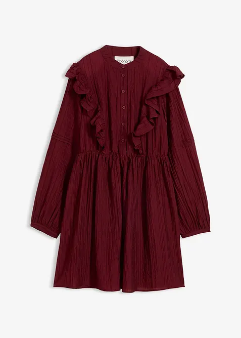 Kl&auml;nning med volanger, bonprix