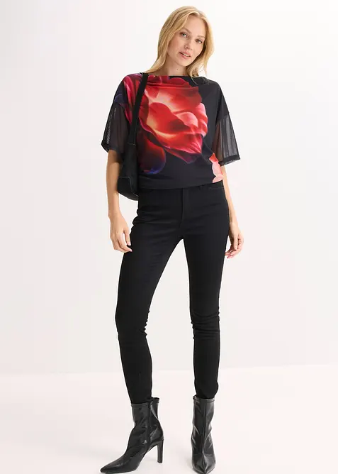 Topp i mesh, bonprix