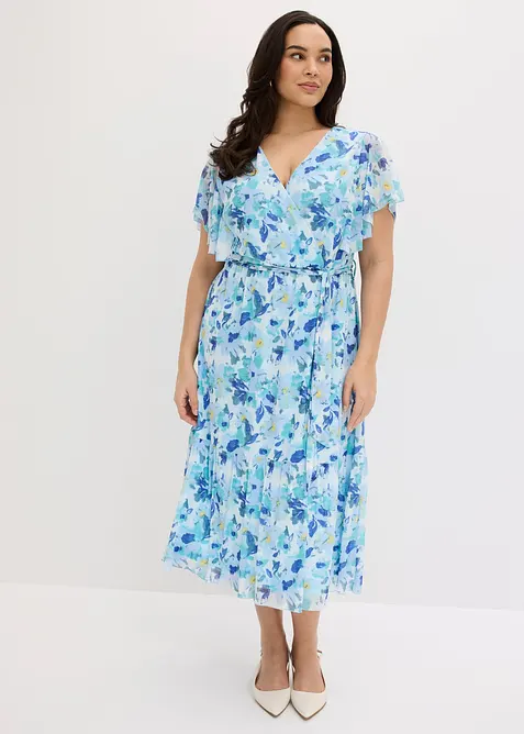 Midikl&auml;nning av mjuk mesh, bonprix