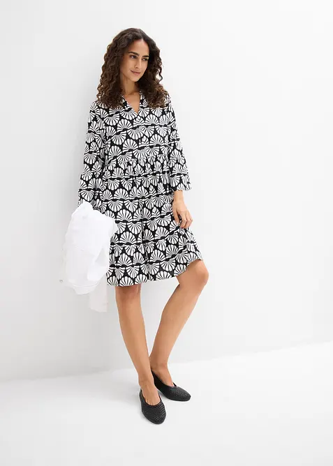 Tunikakl&auml;nning i f&ouml;ljsam viskos, bonprix