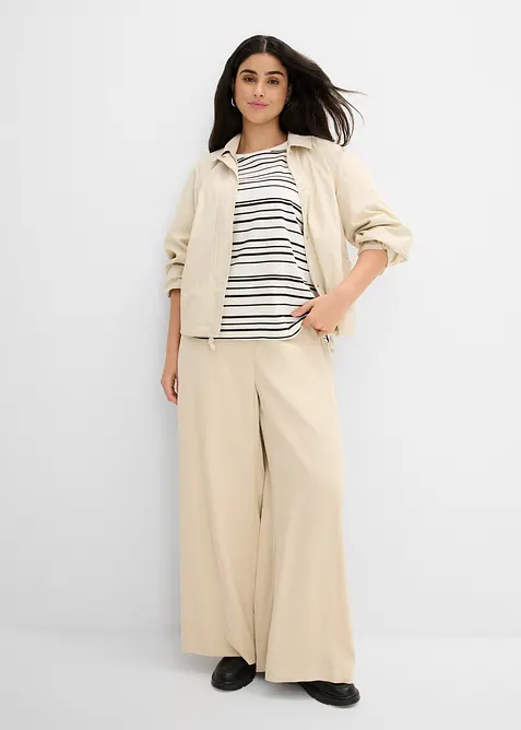 Palazzobyxa av viskosmix, bonprix