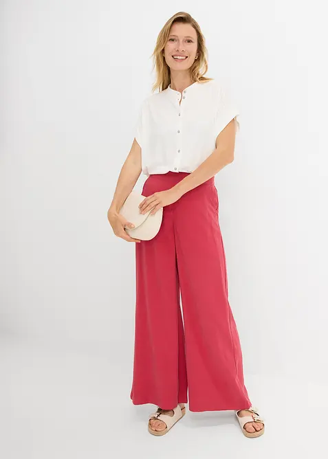 Palazzobyxa av viskosmix, bonprix