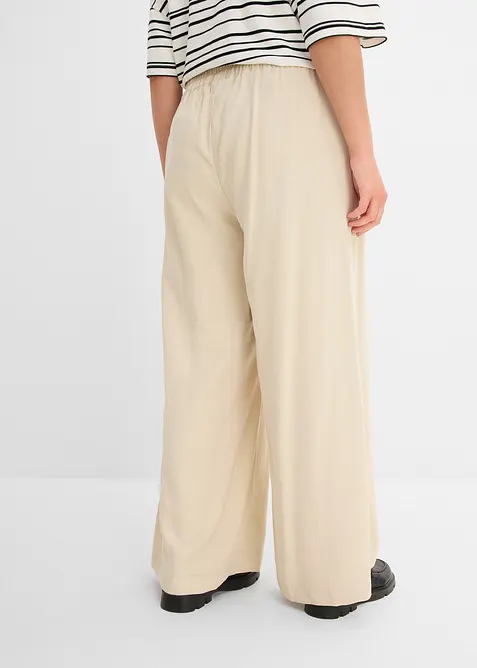 Palazzobyxa av viskosmix, bonprix