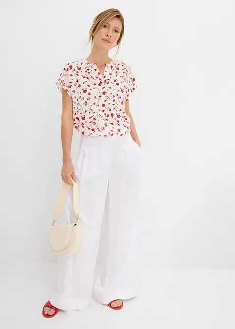 Blustunika i b&ouml;ljande viskos, bonprix