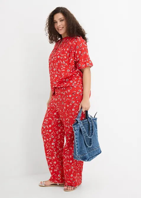 Blustunika i f&ouml;ljsam viskos, bonprix