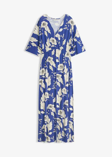 Jerseykl&auml;nning i mjuk viskosmix, bonprix