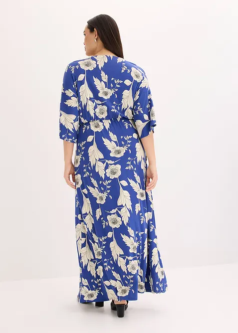 Jerseykl&auml;nning i mjuk viskosmix, bonprix