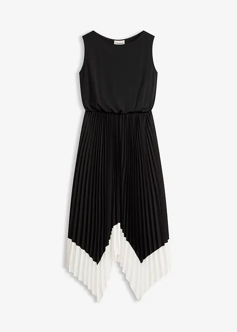 Kl&auml;nning med asymmetrisk nederkant, bonprix