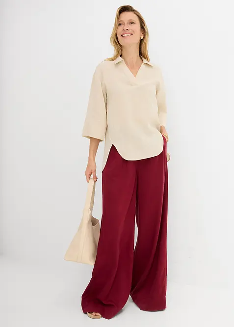 Tunika av mjuk viskosmix, bonprix