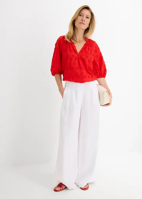 Blustunika i bomull, bonprix